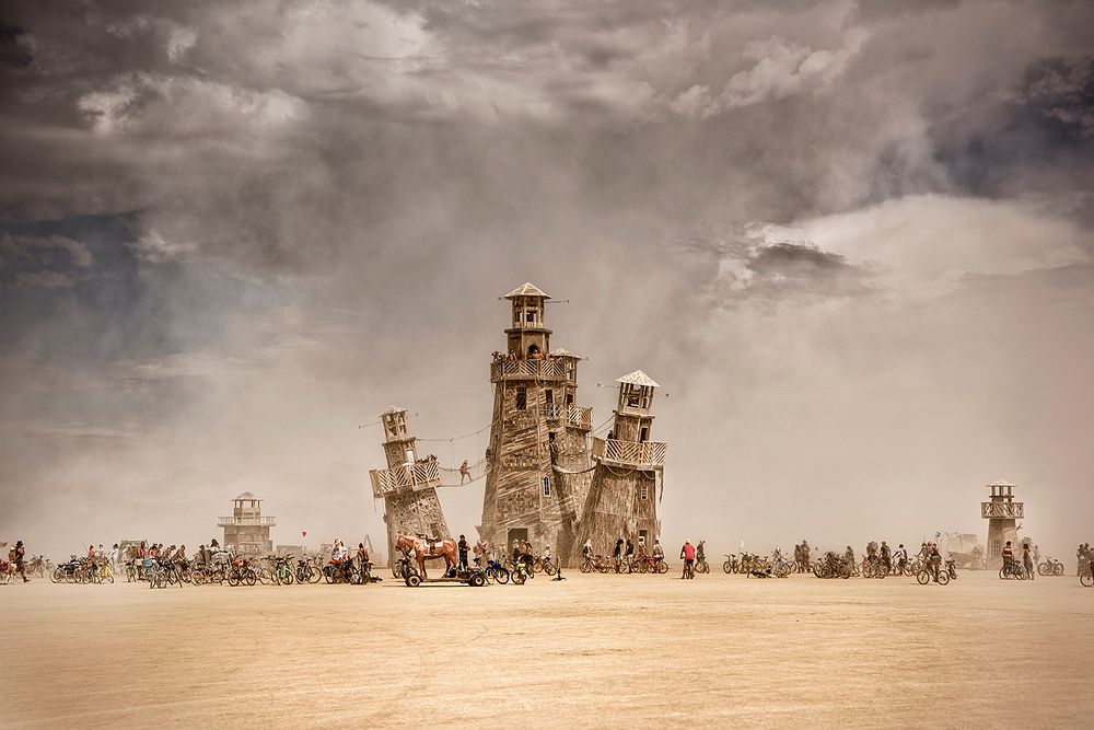 Dust&Light the Burning Man collection 