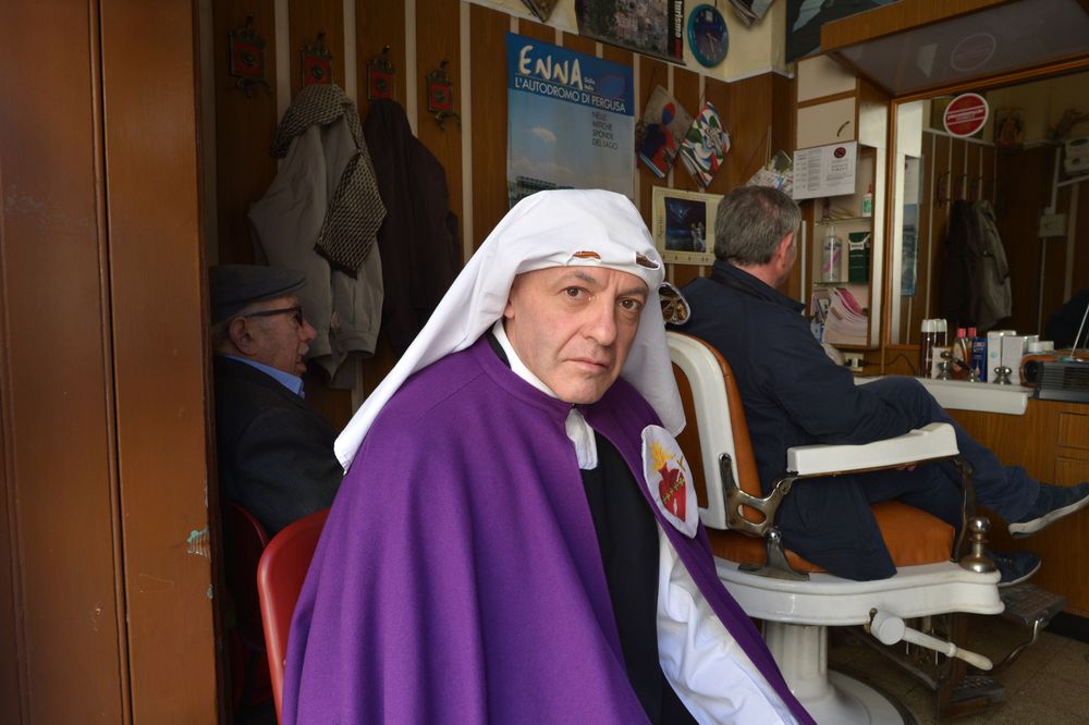Good Friday in Ancient Enna Sicily