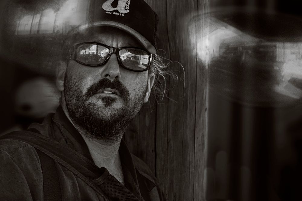 Street Portraits; Santa Fe, NM, Plaza