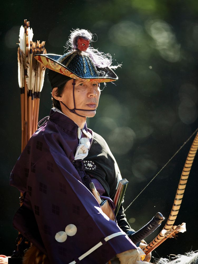 Yabusame warriors