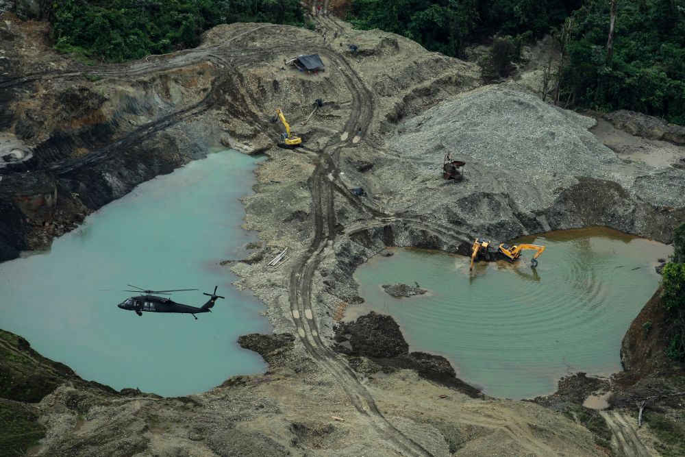 Mineria Ilegal y deforestacion