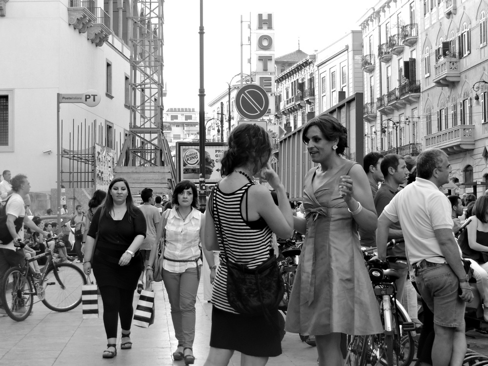 On the streets I walk
