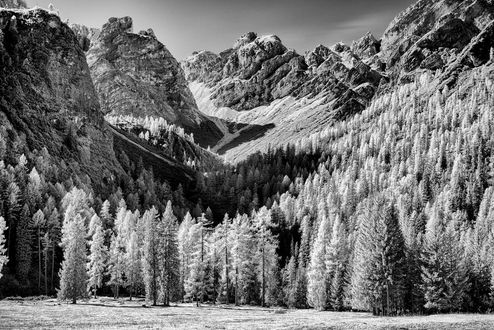 Beyond the visible Dolomites