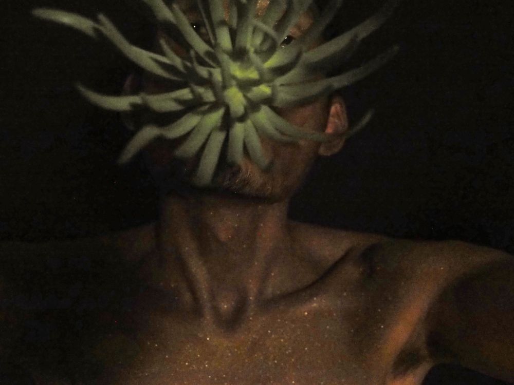 Man in the dark 