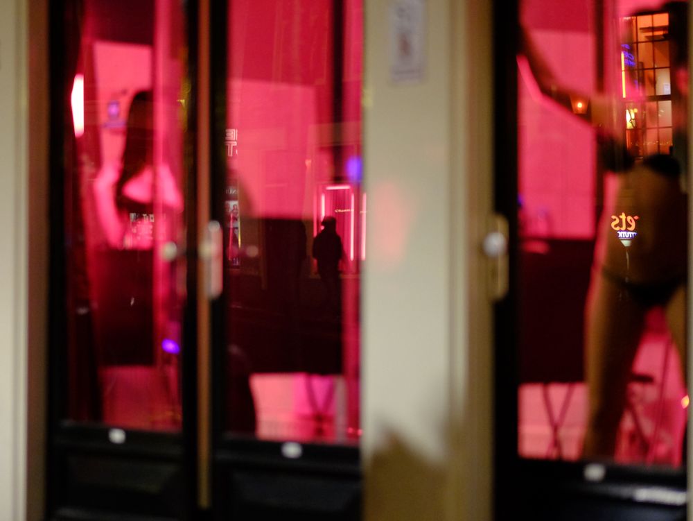 Amsterdam red light district