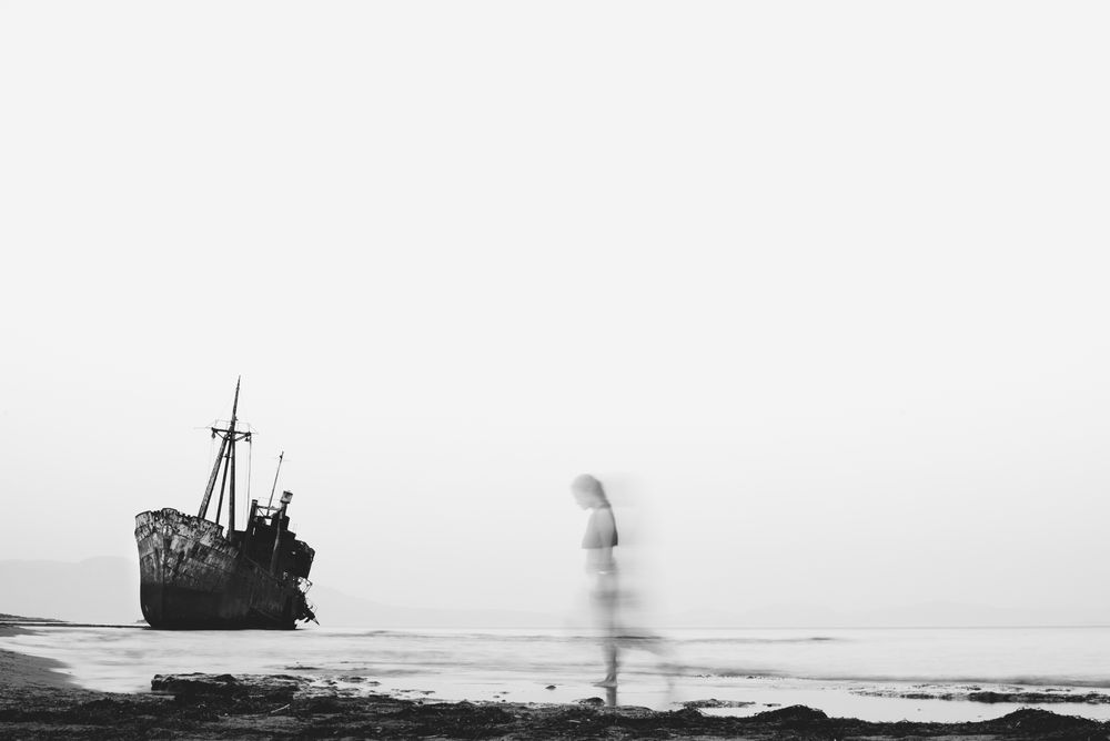 A graveyard boat full of memories hidden