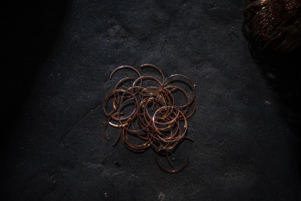 Glass bangles 