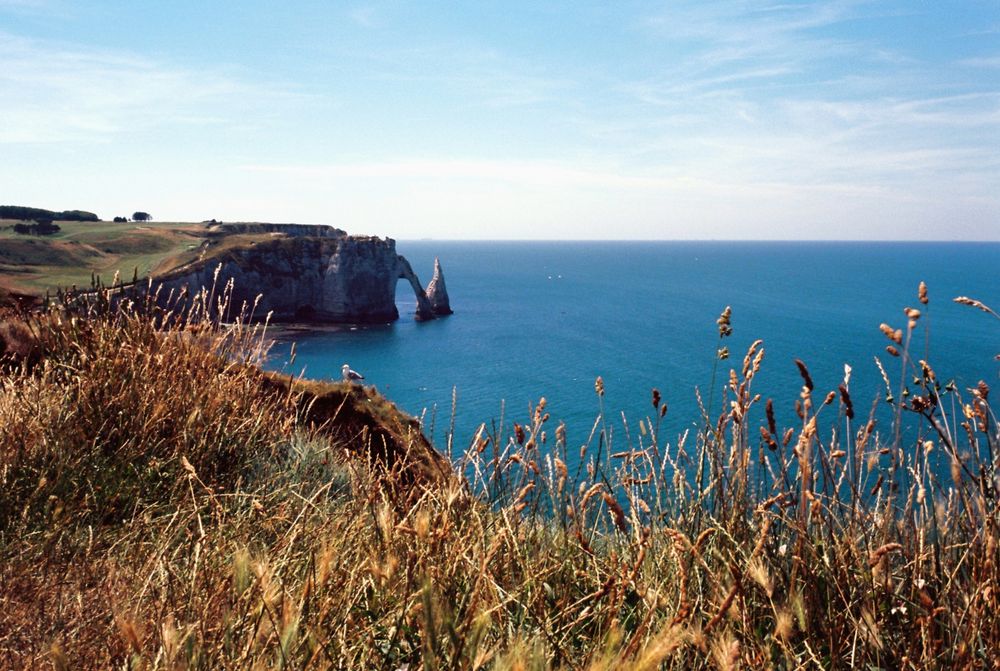 Etretat and le Havre in color