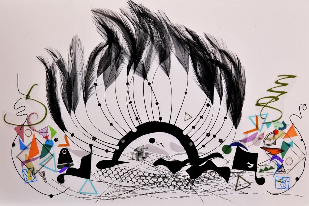 Tilled Dream With Sleeping Cat