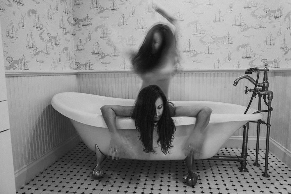 A Series of Slow Shutter Self Portraits