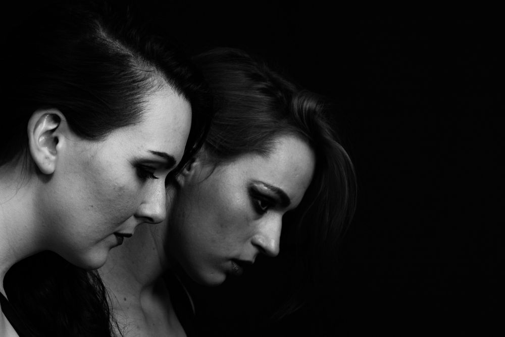 Black and white portraits