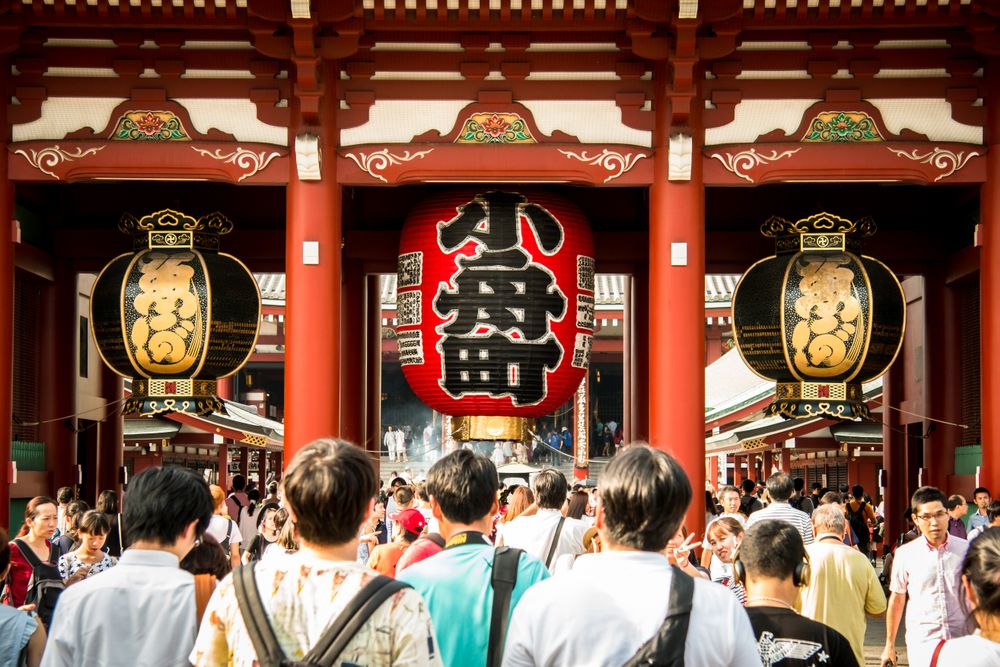 Behind Japan