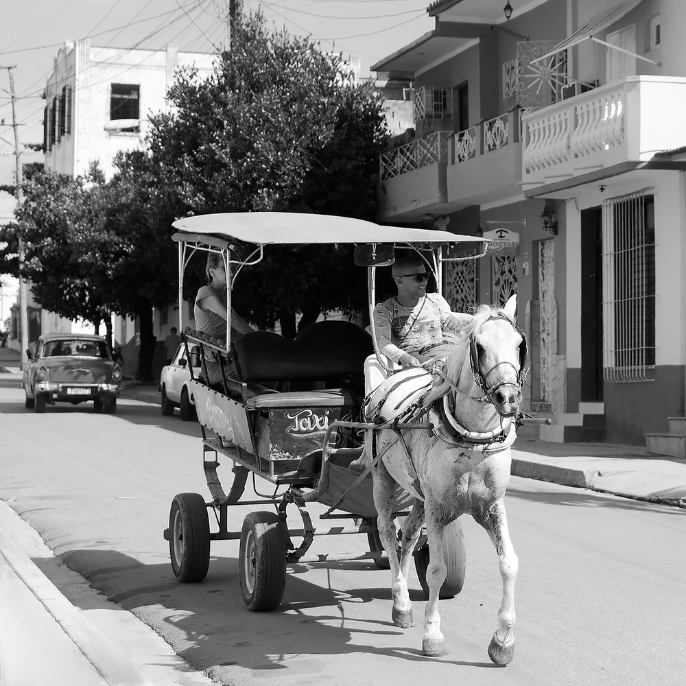 Cubains au quotidien en 2018. Moyen de locomotion
