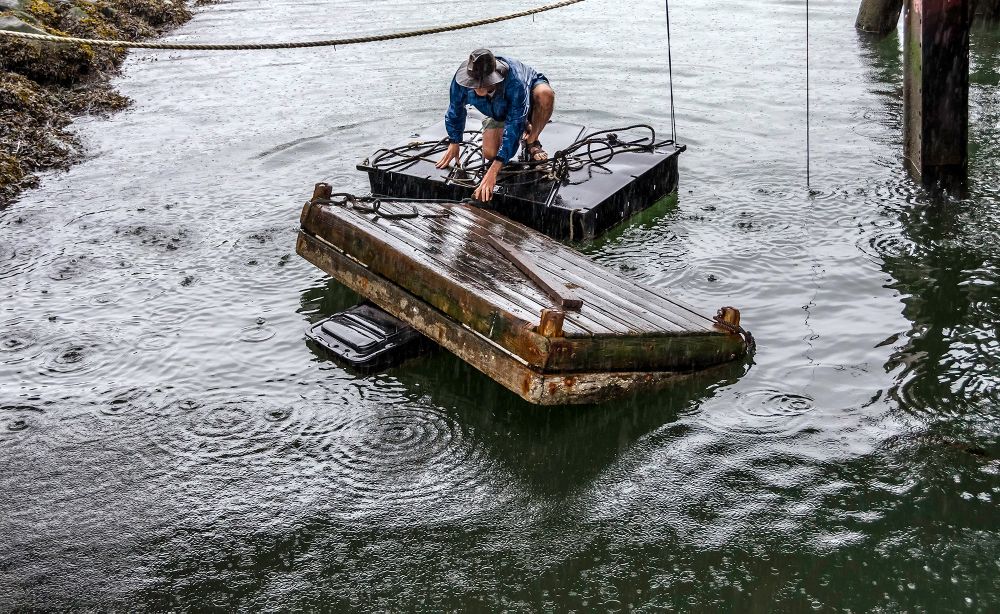 A Man and His Barge