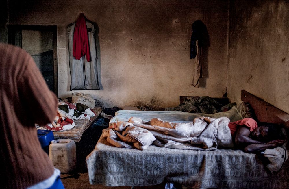 Migrants in the south of Italy