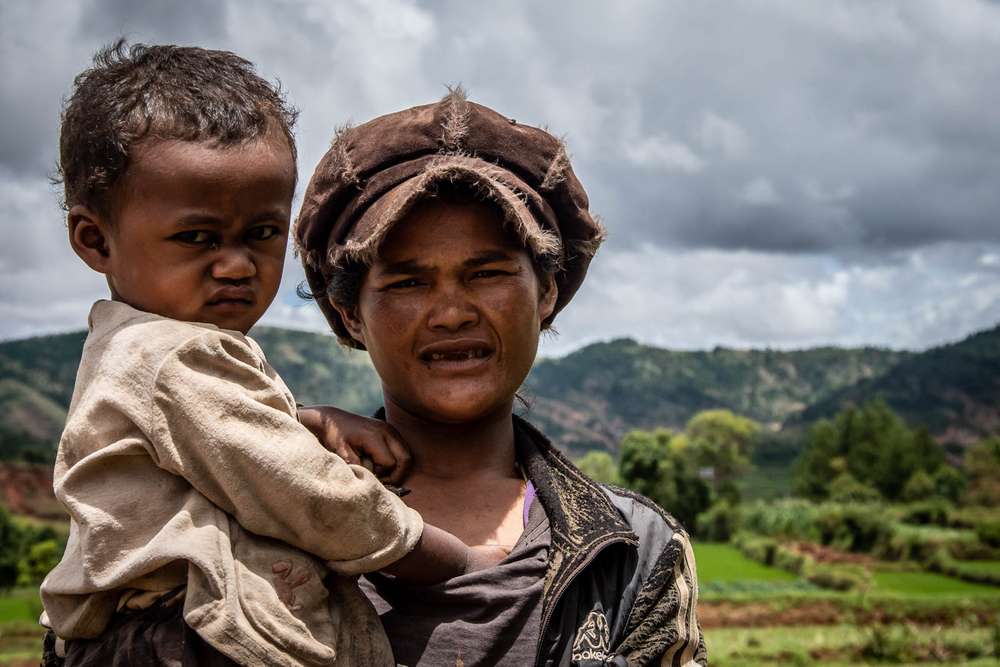 Portraits from Madagascar.