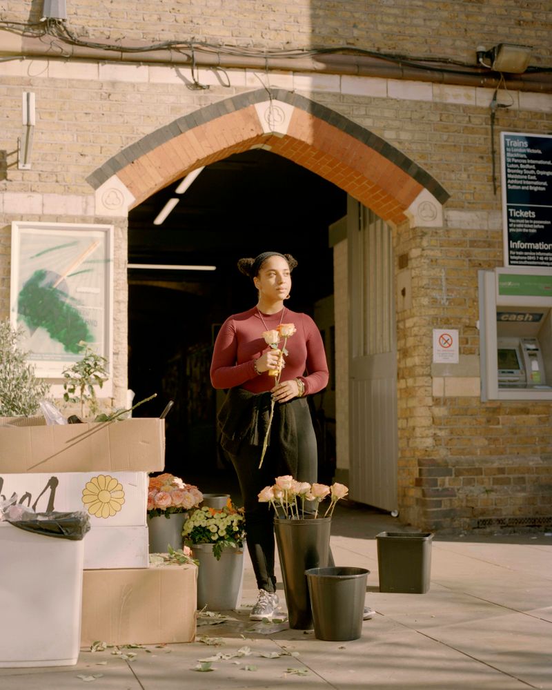 Max Miechowski Brixton Flowers LensCulture
