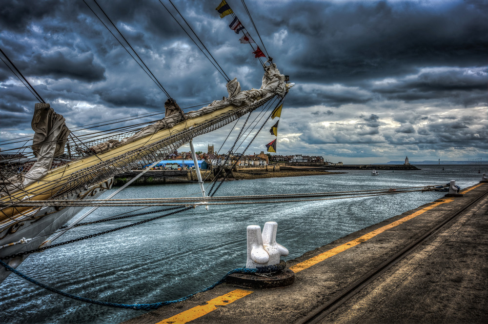 Coastal Northeast England In HDR