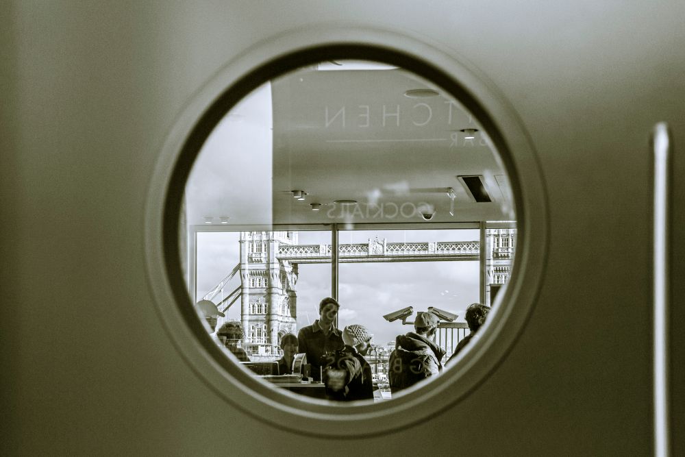 TOWER BRIDGE: NOT THE USUAL VIEW OF LONDON'S LANDMARK
