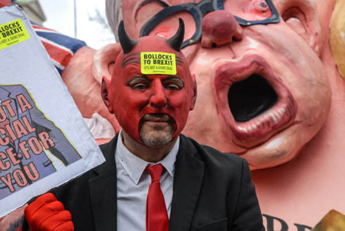 BREXIT DEMONSTRATIONS IN LONDON