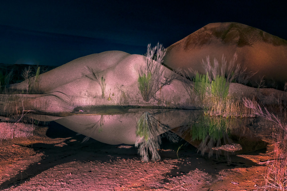 More "Gravel Pit Mounds and Such": A Vibrant Night Subseries
