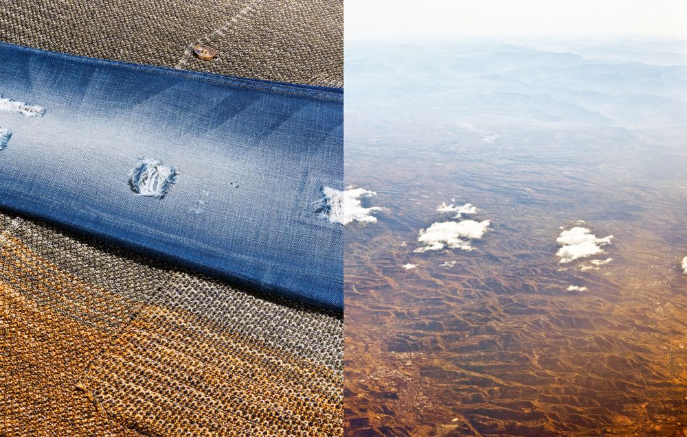 Aerial fashion diptychs