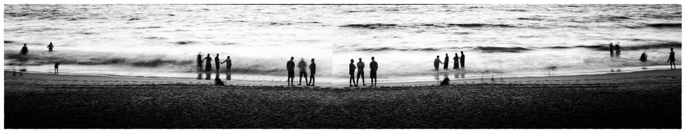 10 minutes at a beach 
