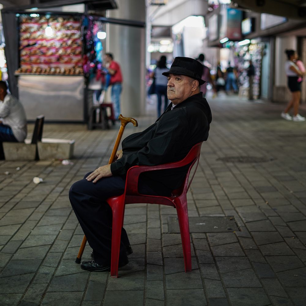 The streets of Medellin
