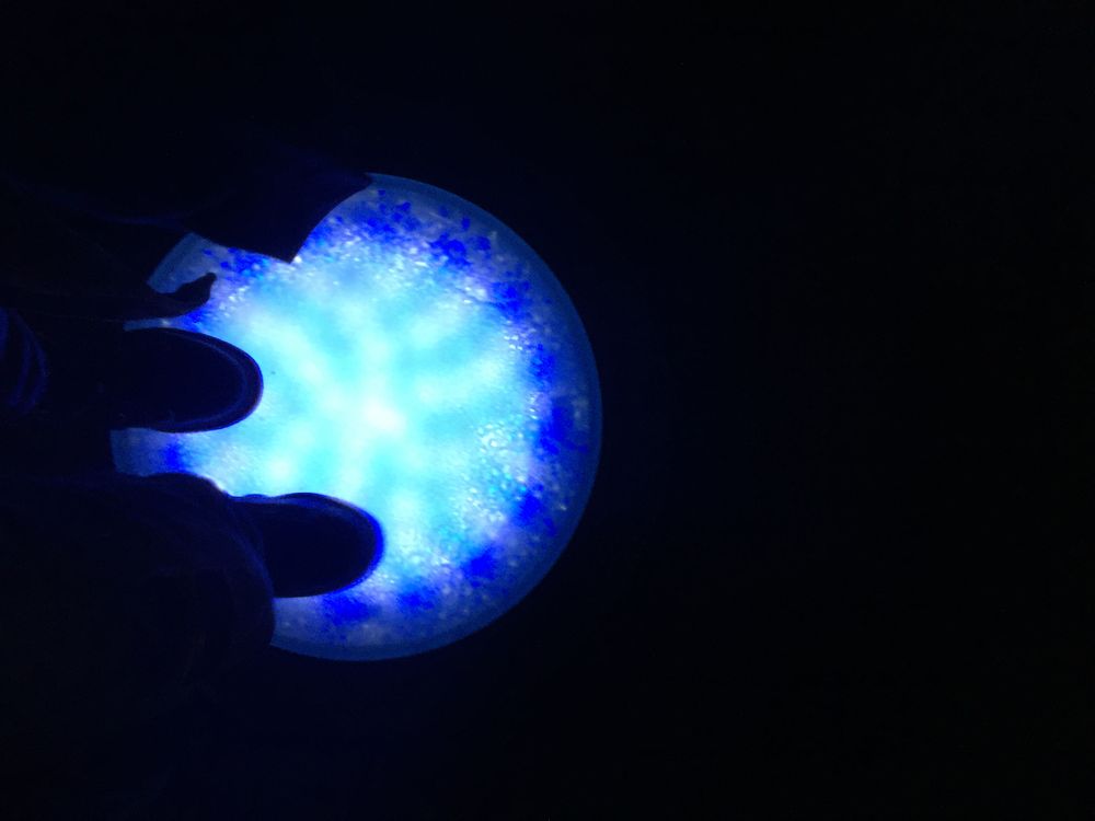 Blue stepped 