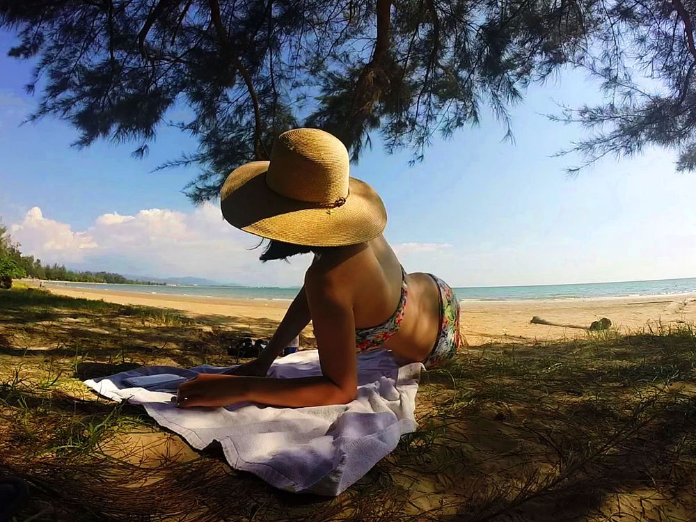 Self-Portrait with Landscape, Traveling