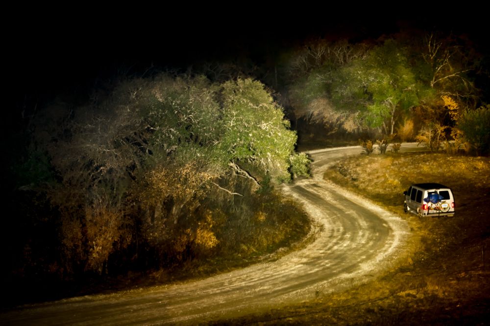 Hobo-Photo: Following Old Van to Texas Ghost Road