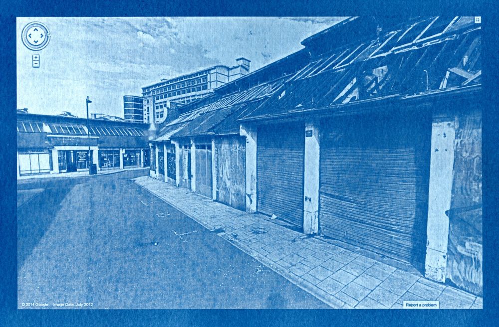 Sneinton Market (Cyanotype Series)