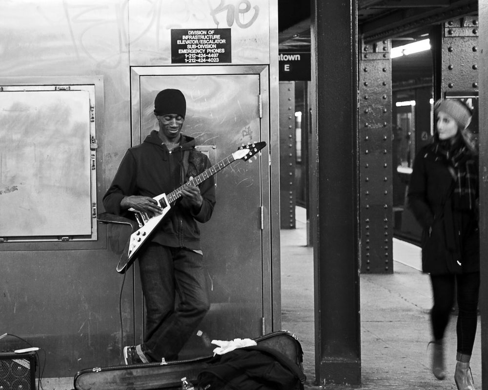 Times Square Subway Zen