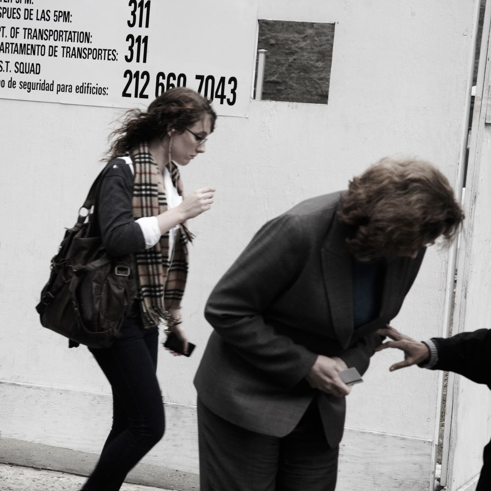 Anja Zander StreetPortraits 60x60 Serie LensCulture