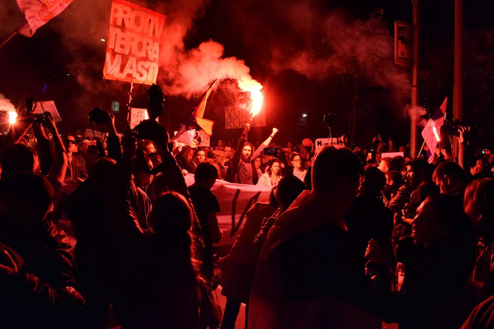 Serbia Protests April 2017
