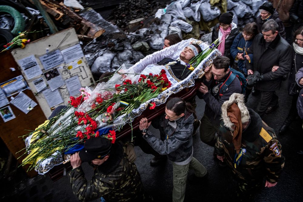Funeral in Kiev