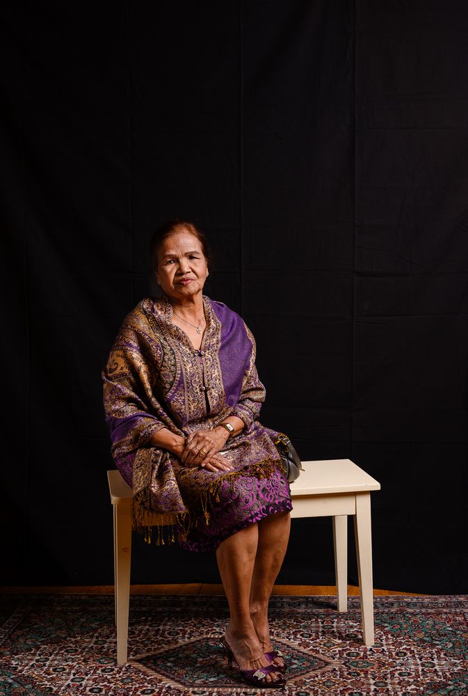 Cambodian refugee portraits