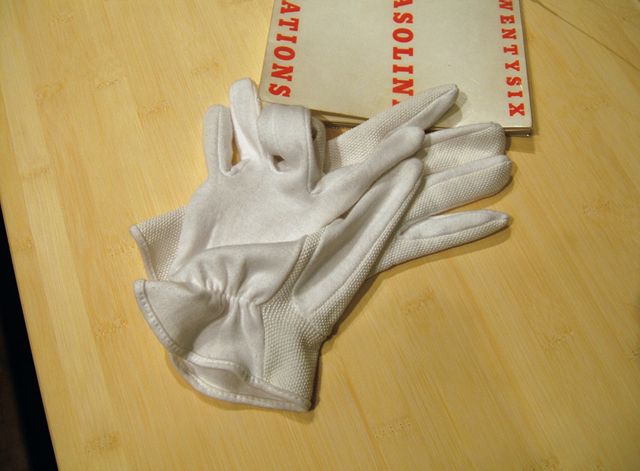 Twelve gloves and 'The End' (2006)