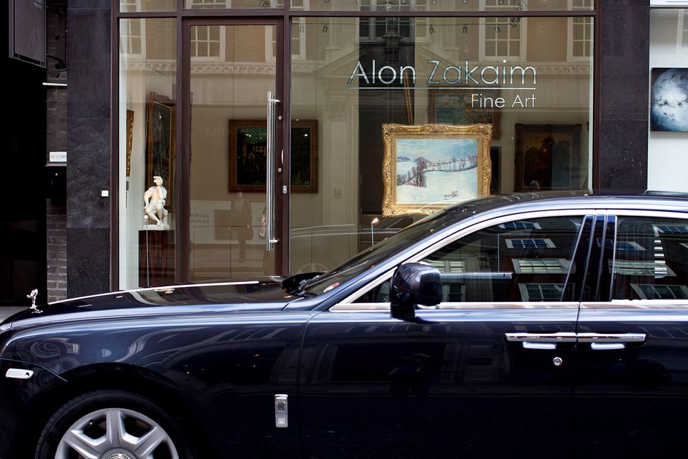 art world - London