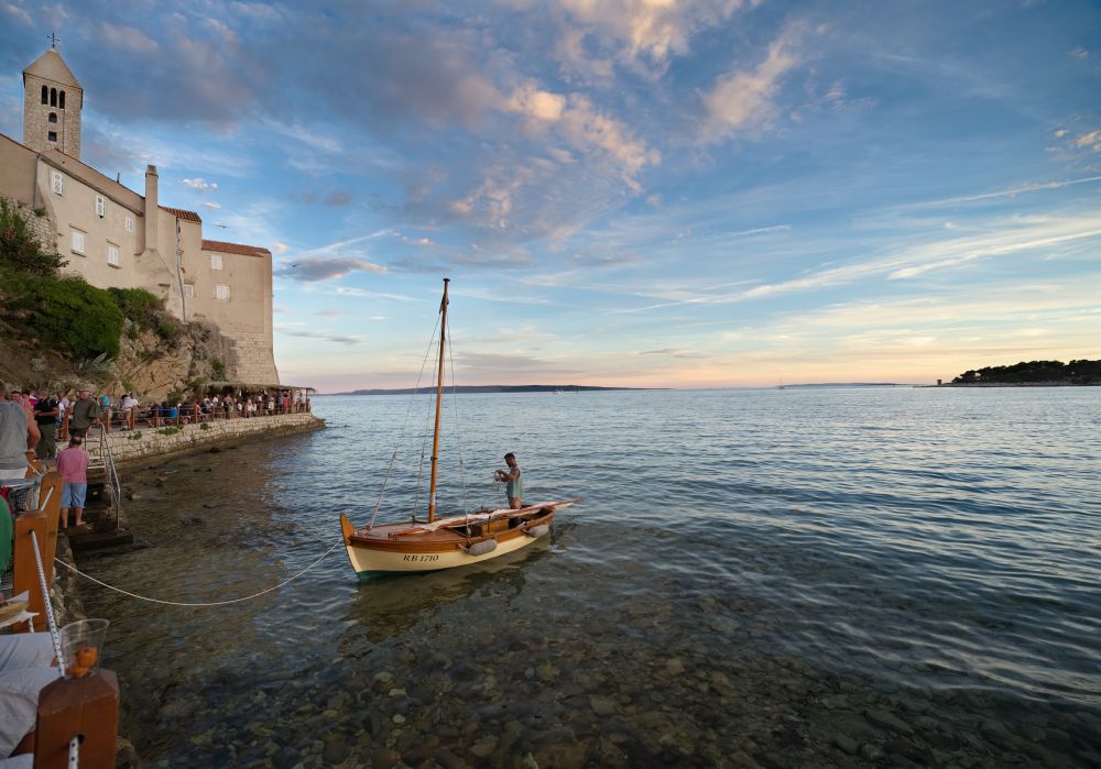 Medieval Summer Festival on island Rab in Croatia