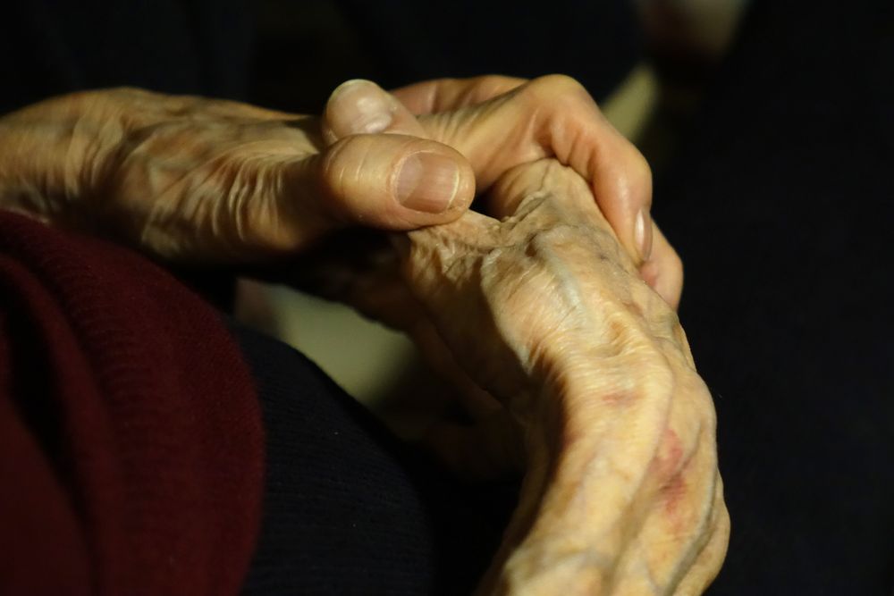 mom's hands