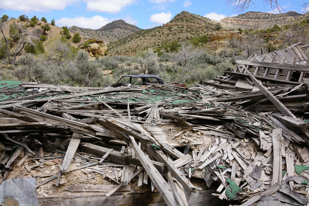 Abandoned Mining Camp, Colorado.