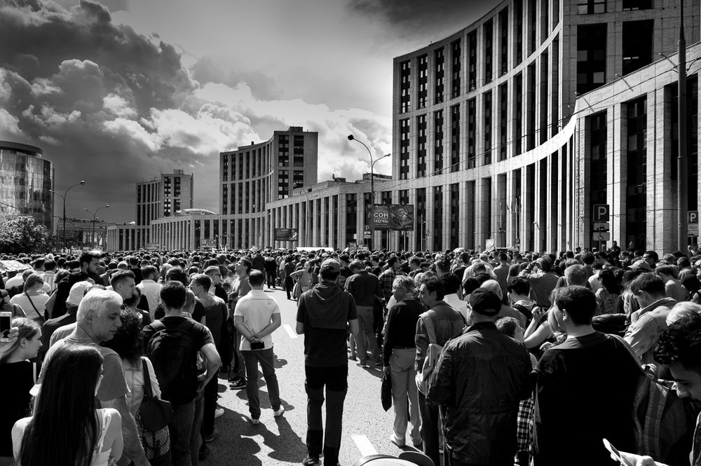 Protest in Moscow, 20th July 2019