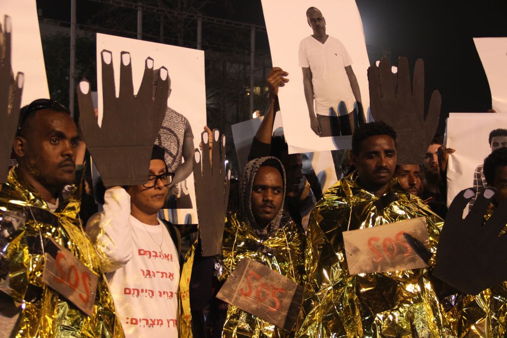 Social immigrant protest 