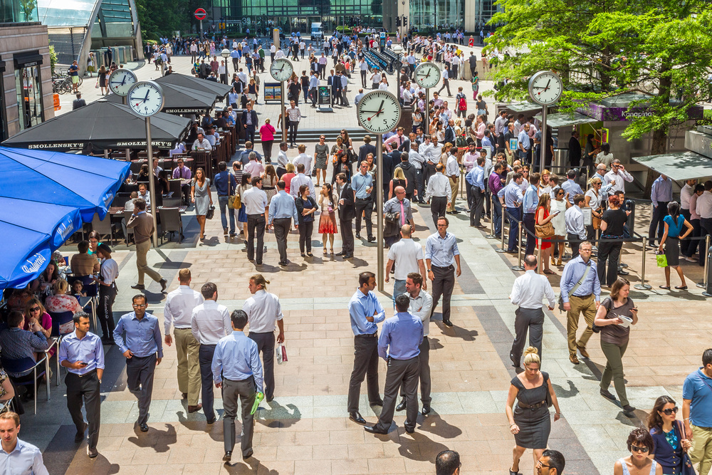 The Financial Markets -City and Canary Warf employees, London