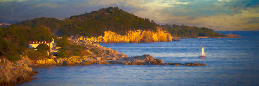 19th century oil landscapes meets 21st century photography