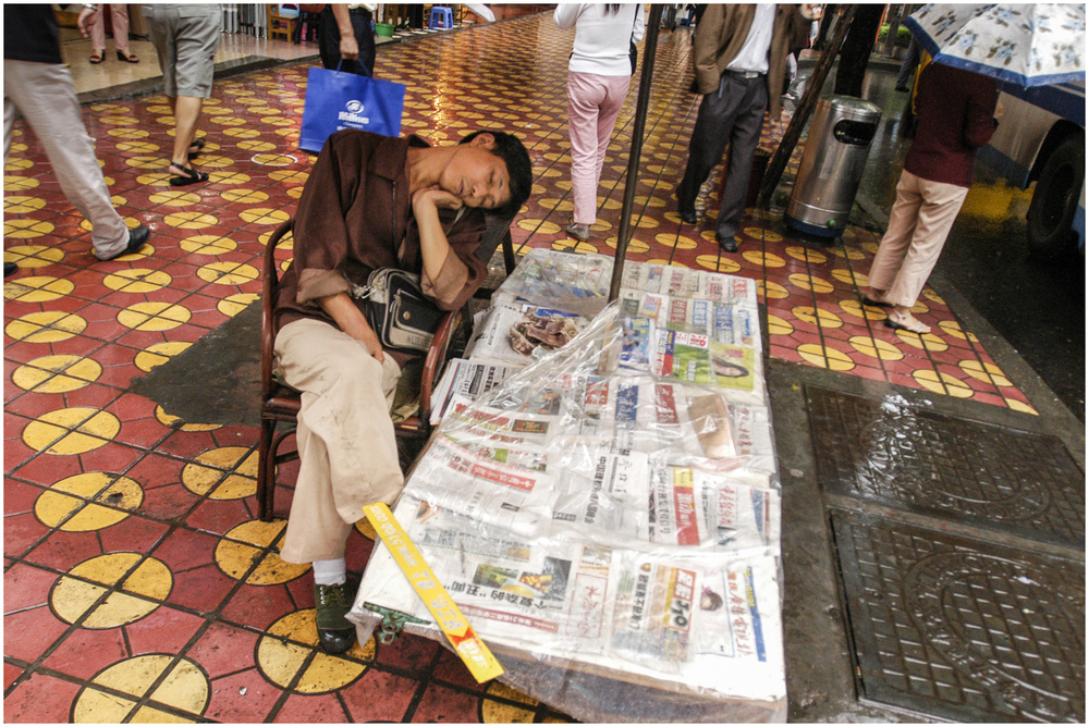 Street Photography - Sleeping Series