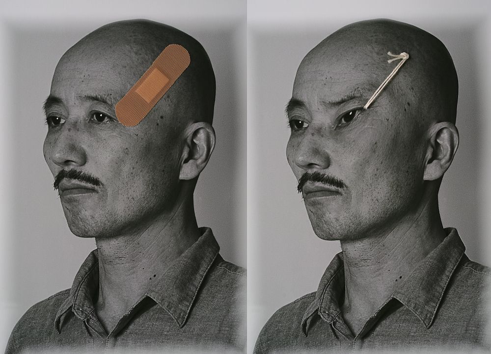  Self-portrait.   I am Japanese.