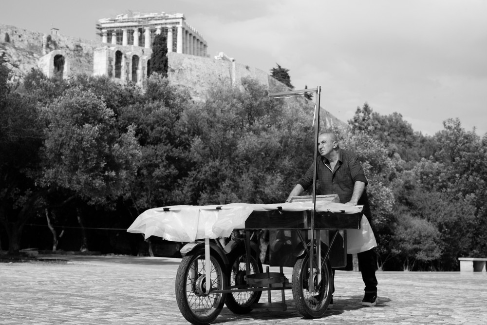 The peanut seller