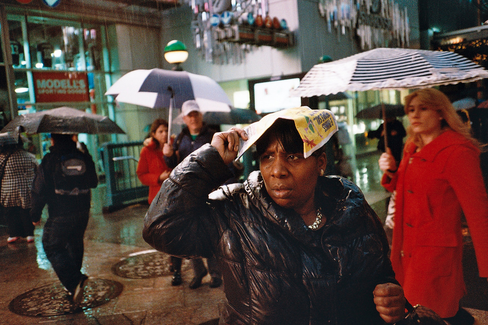 New York in the rain, December 2015